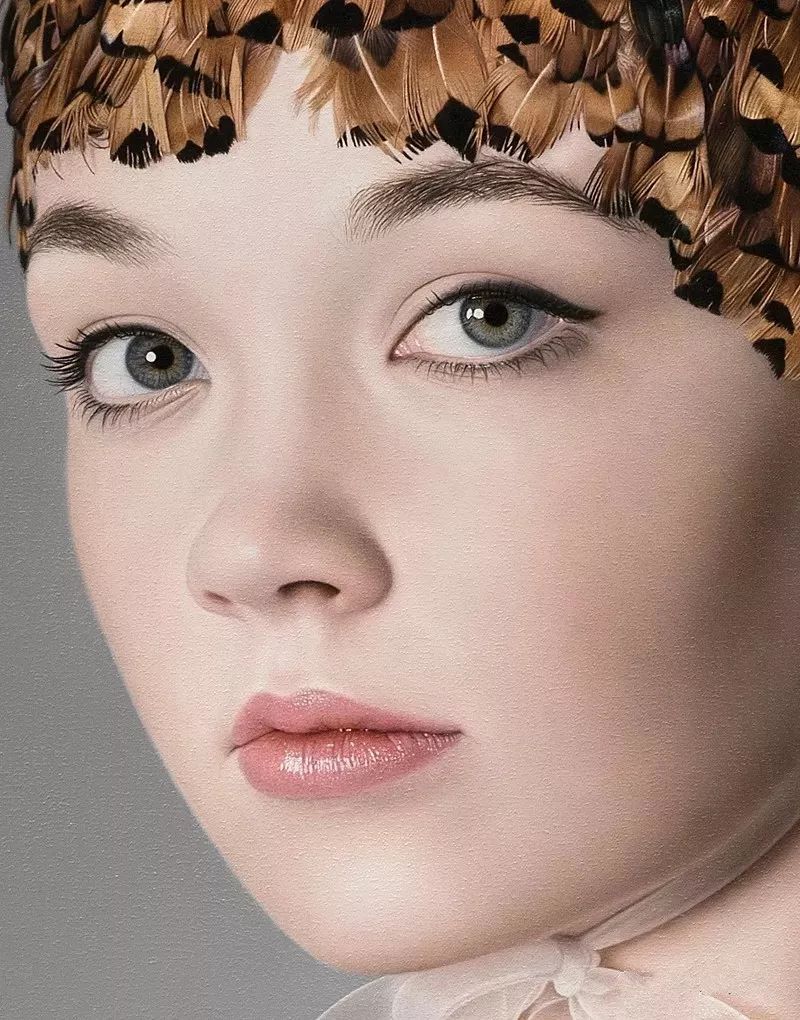 美女画家挑战冷军，画少女人体，放大10倍看细节让网友不淡定