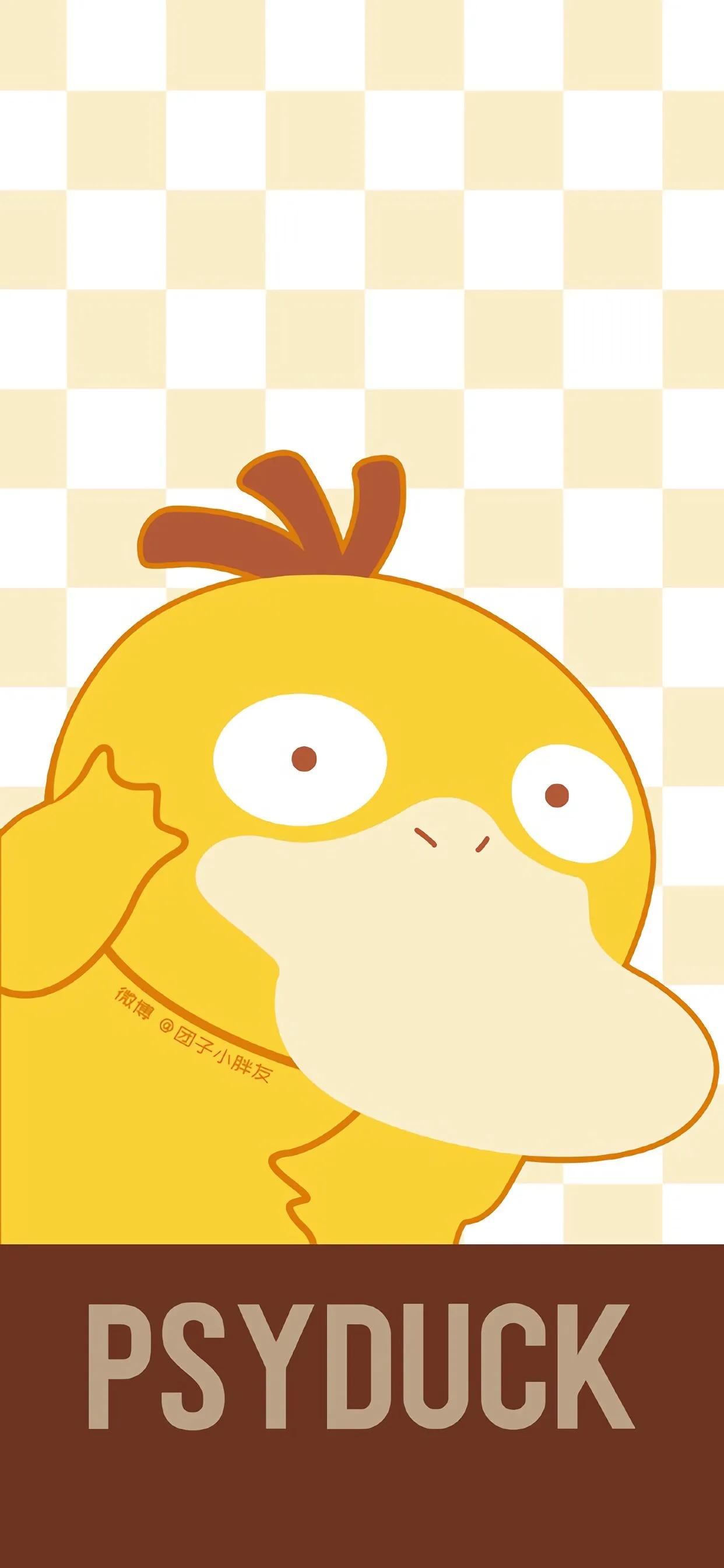 苹果可达鸭壁纸,可达鸭壁纸主题