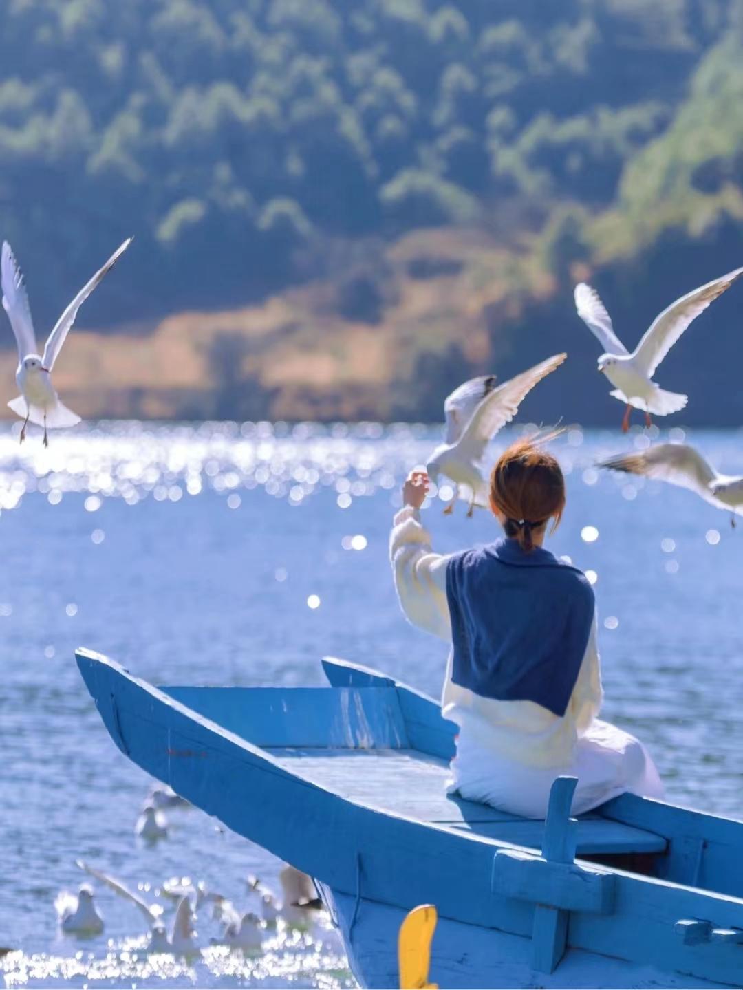 壁纸图片治愈系动漫风景,尼罗河山水治愈系风景壁纸