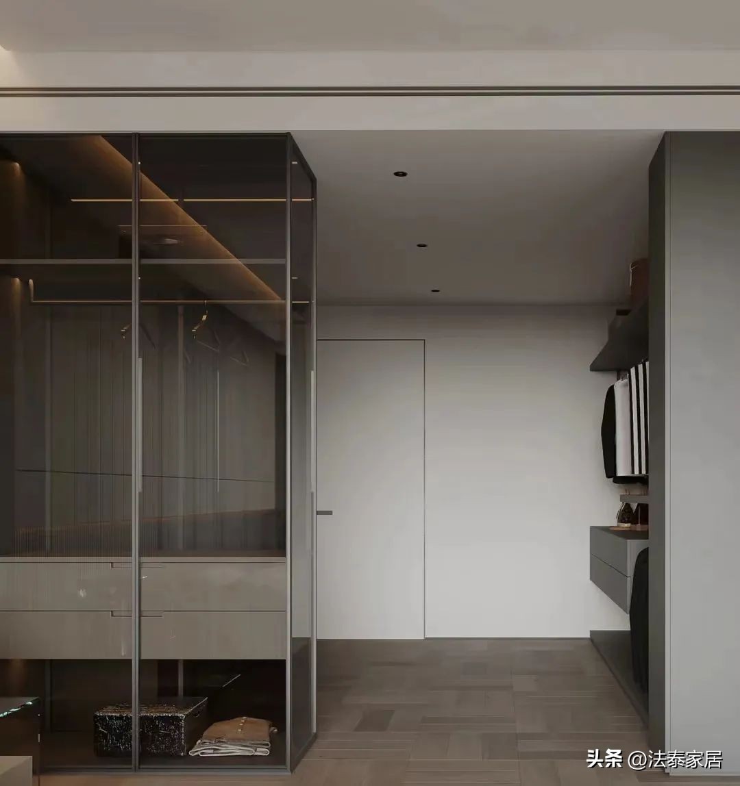 客厅墙柜与展示柜一体化,门墙柜一体化解决方案