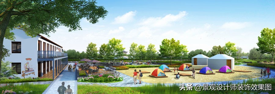 农家乐设计田园风,农家乐饭店设计案例效果图