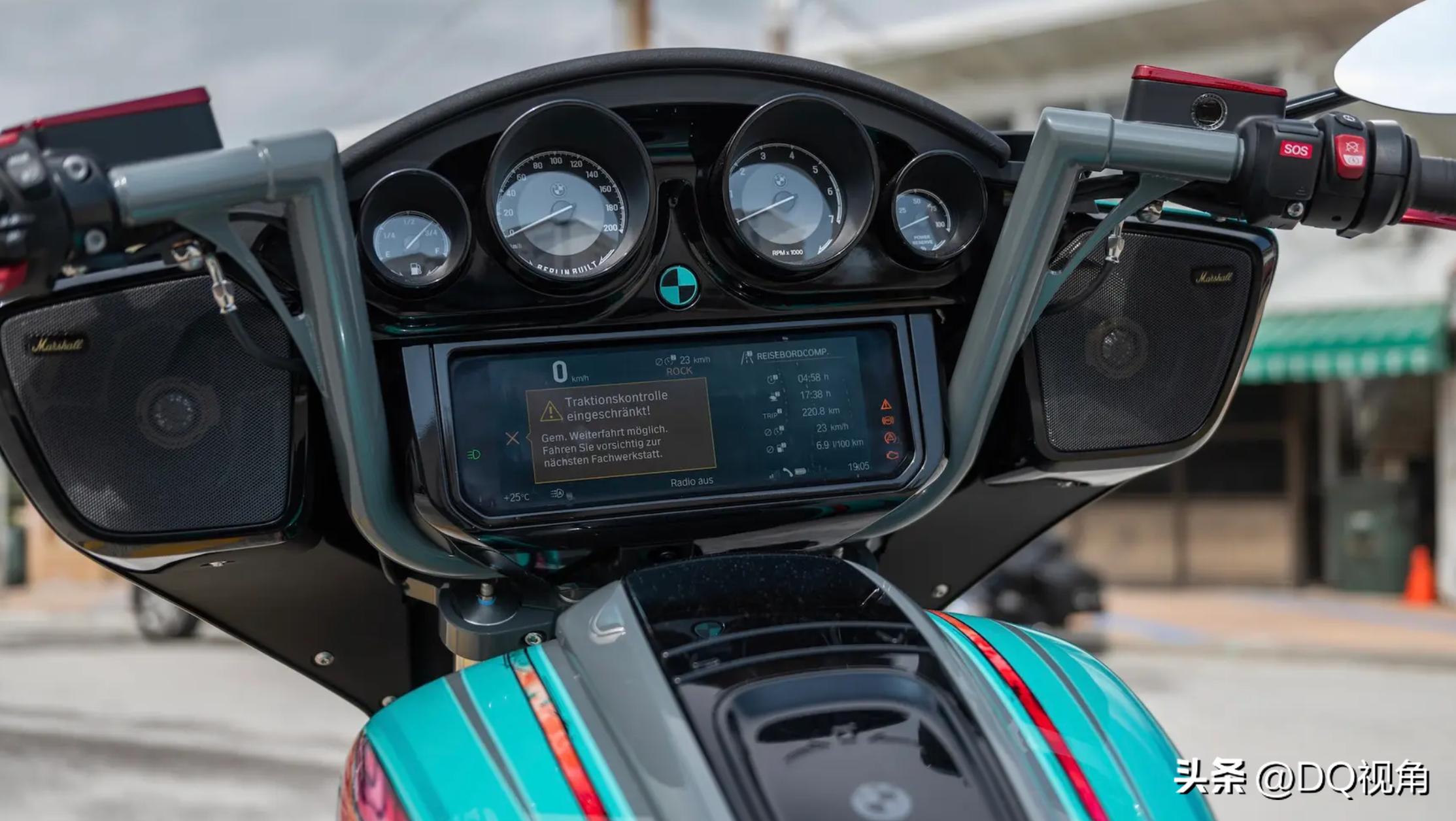 德国宝马m8改装,2021款宝马r18复古改装风格