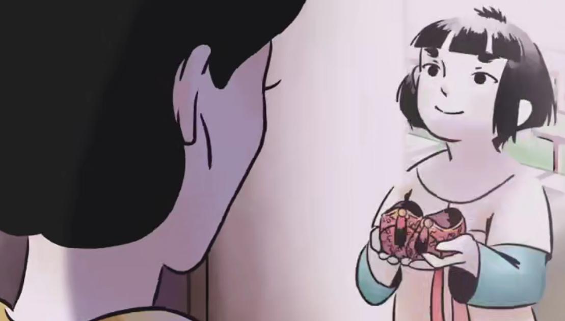 水墨风动漫女生图片,水墨风动漫女图文