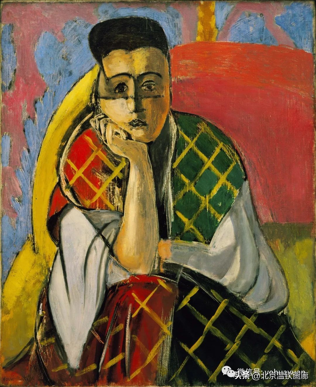 野兽派画家马蒂斯的艺术风格,现代艺术野兽派马蒂斯作品