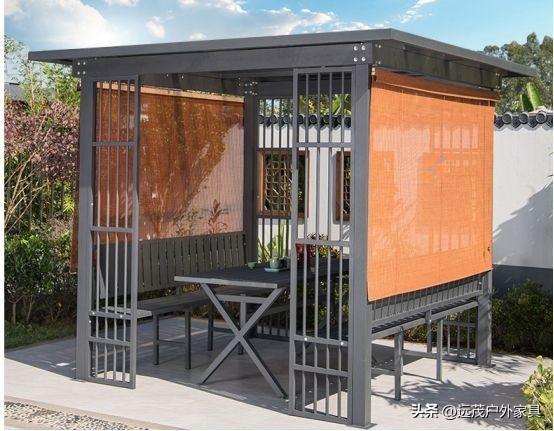 凉亭户外庭院遮风挡雨图片,庭院凉亭设计图及效果图大全