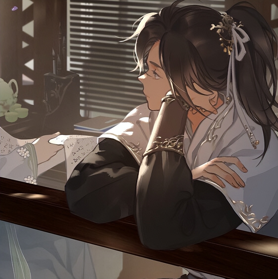 动漫情头爱意随风起,动漫可爱情头一男一女