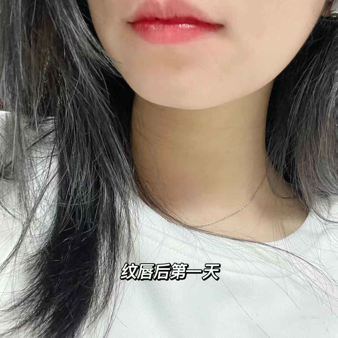 自己可以给自己做半永久纹唇吗,新手小白纹唇全过程