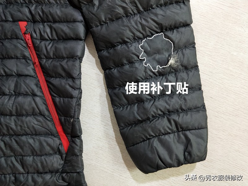 羽绒服破洞补丁能贴住吗 (羽绒服破洞巧补的方法贴补丁)