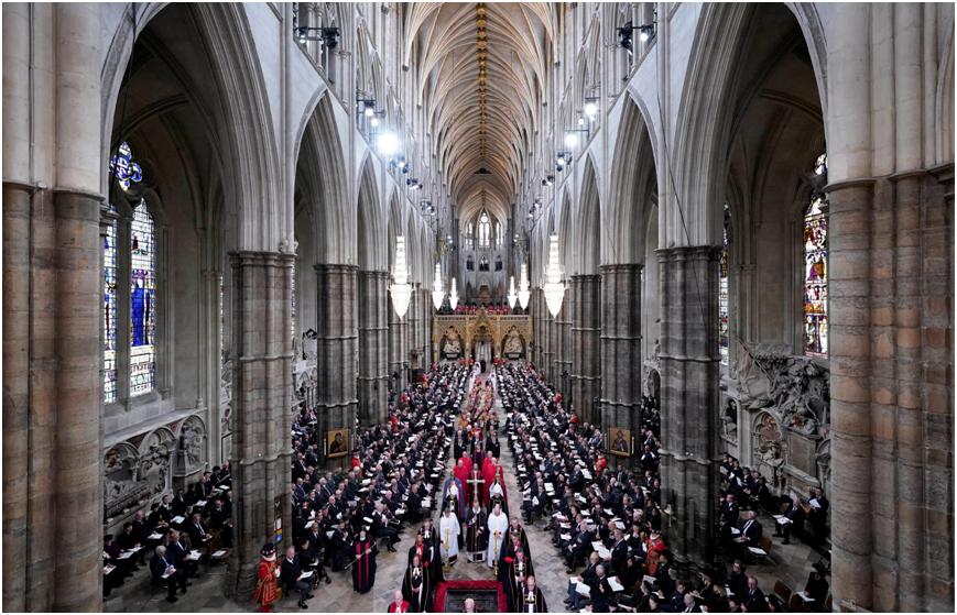 伊丽莎白女王灵柩样子,伊丽莎白女王灵柩
