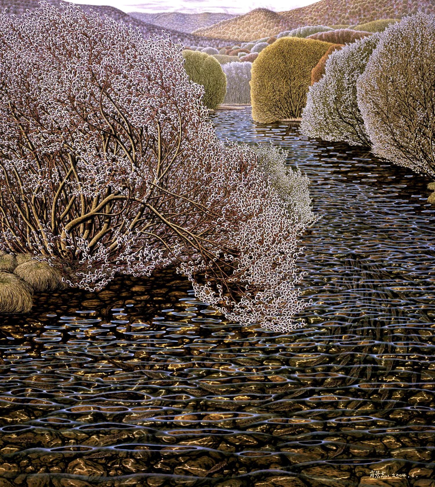 肖景志评论家,肖景志油画作品