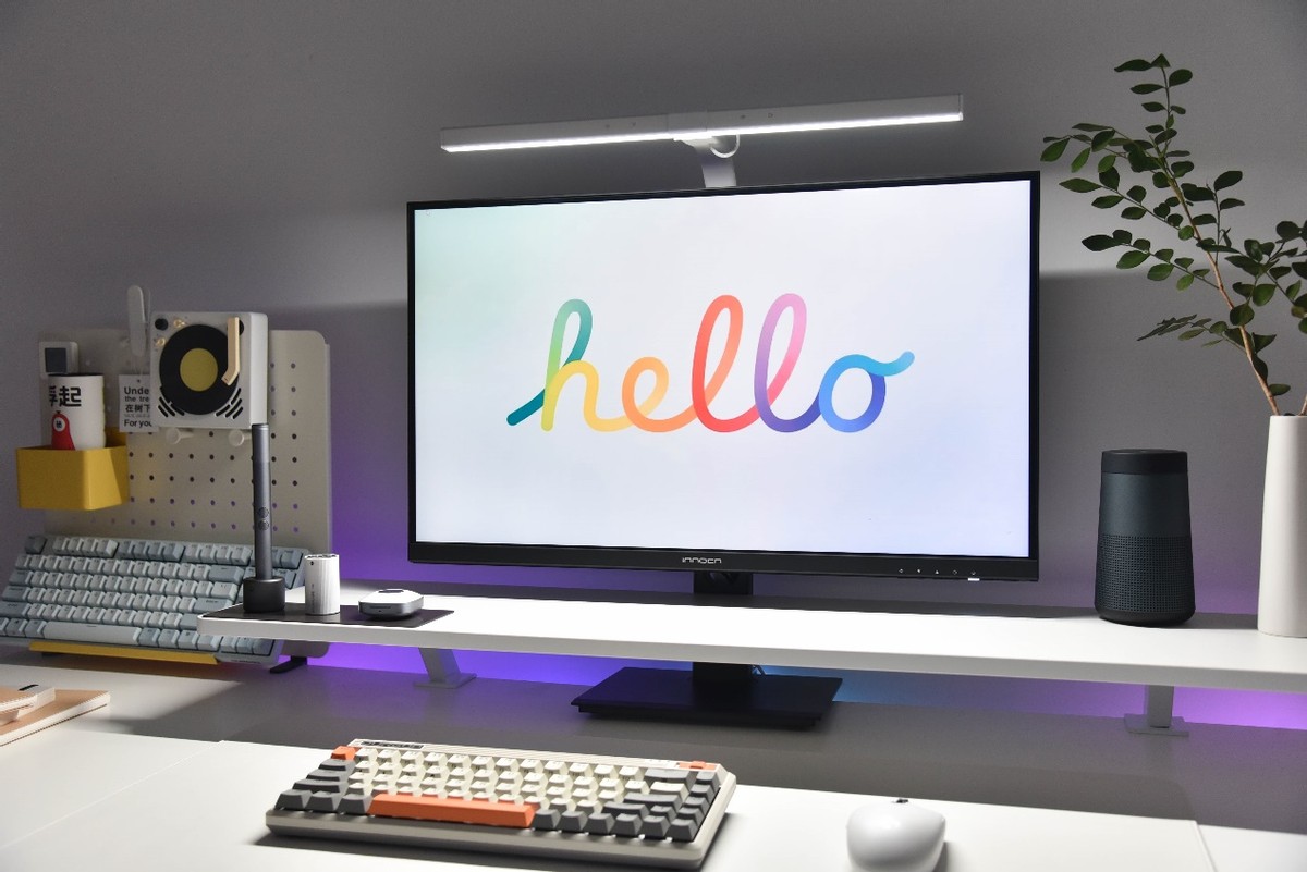 1080P换4K，27寸显示器看上INNOCN27C1U，专业色彩选对了