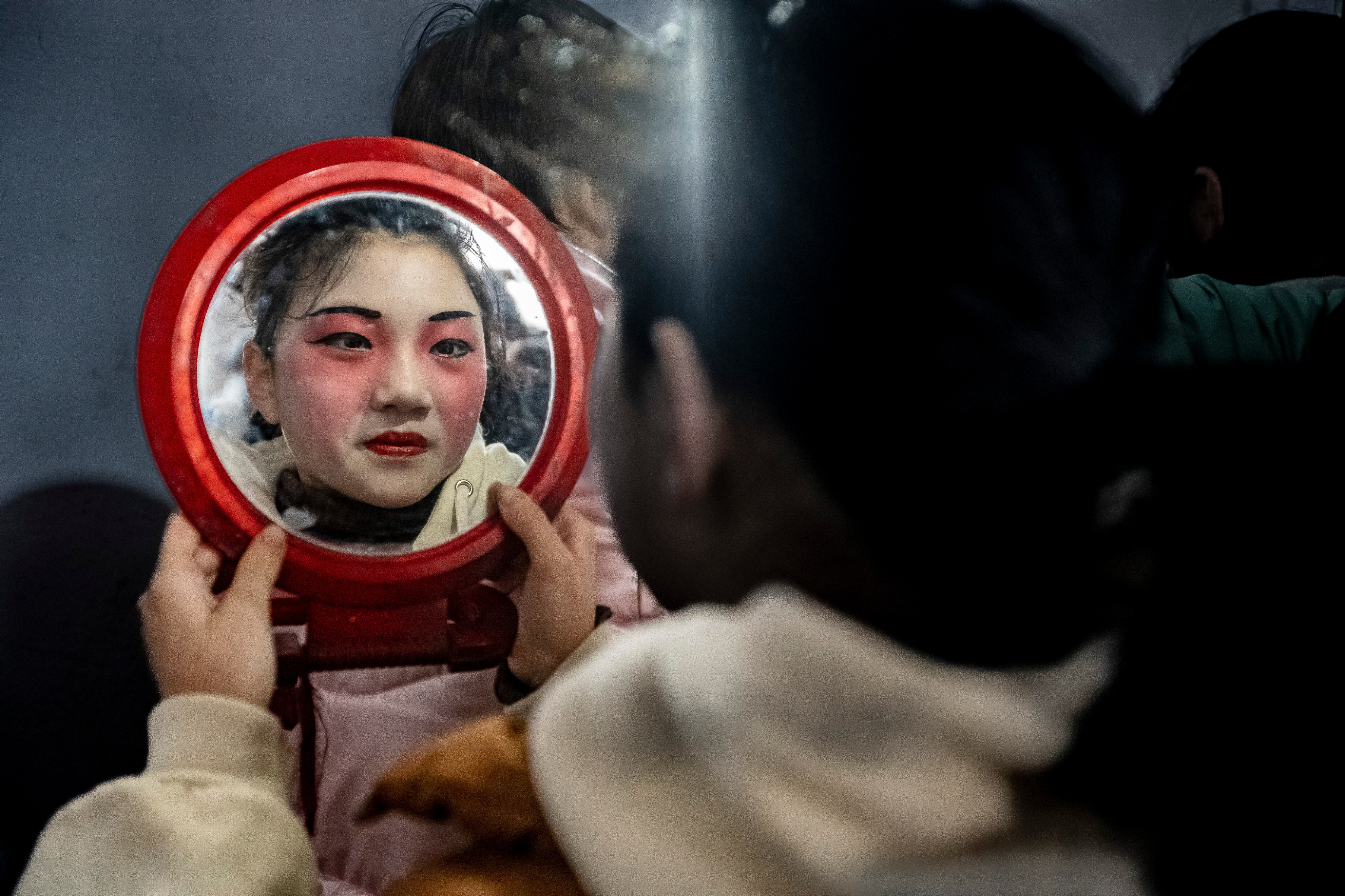 沂水大峪送火神时间,大峪村送火神舞狮