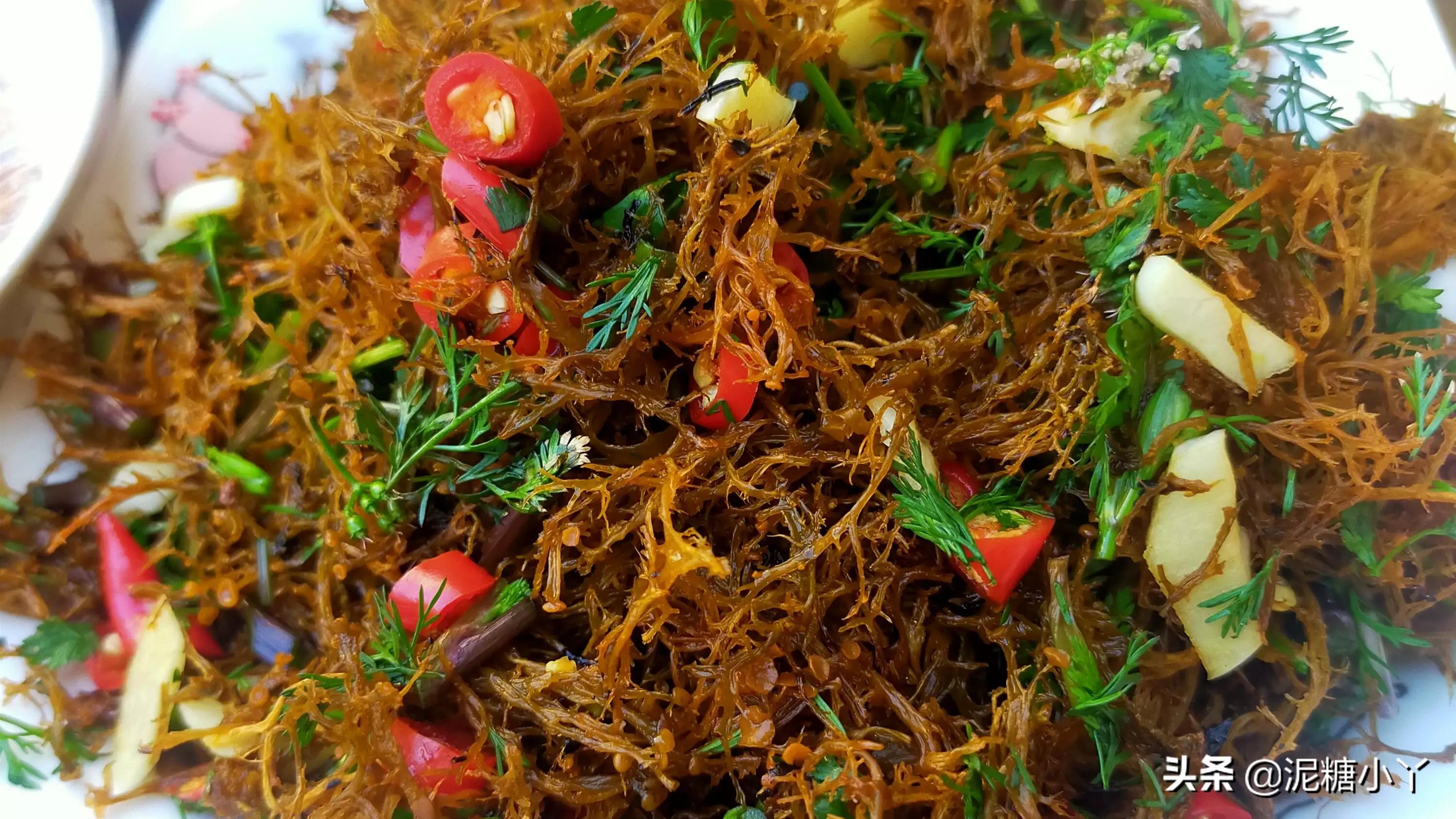 野花野菜推荐,农村最美味的6种野菜地皮菜