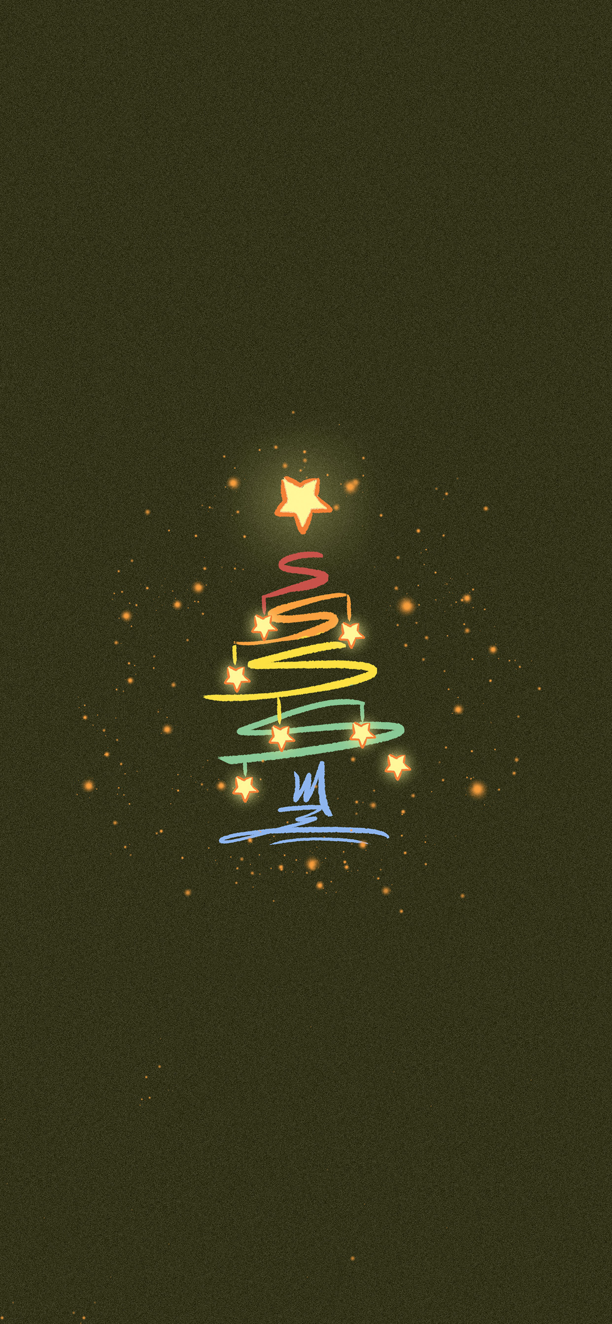 粉圣诞树全屏壁纸,圣诞树壁纸高清无水印