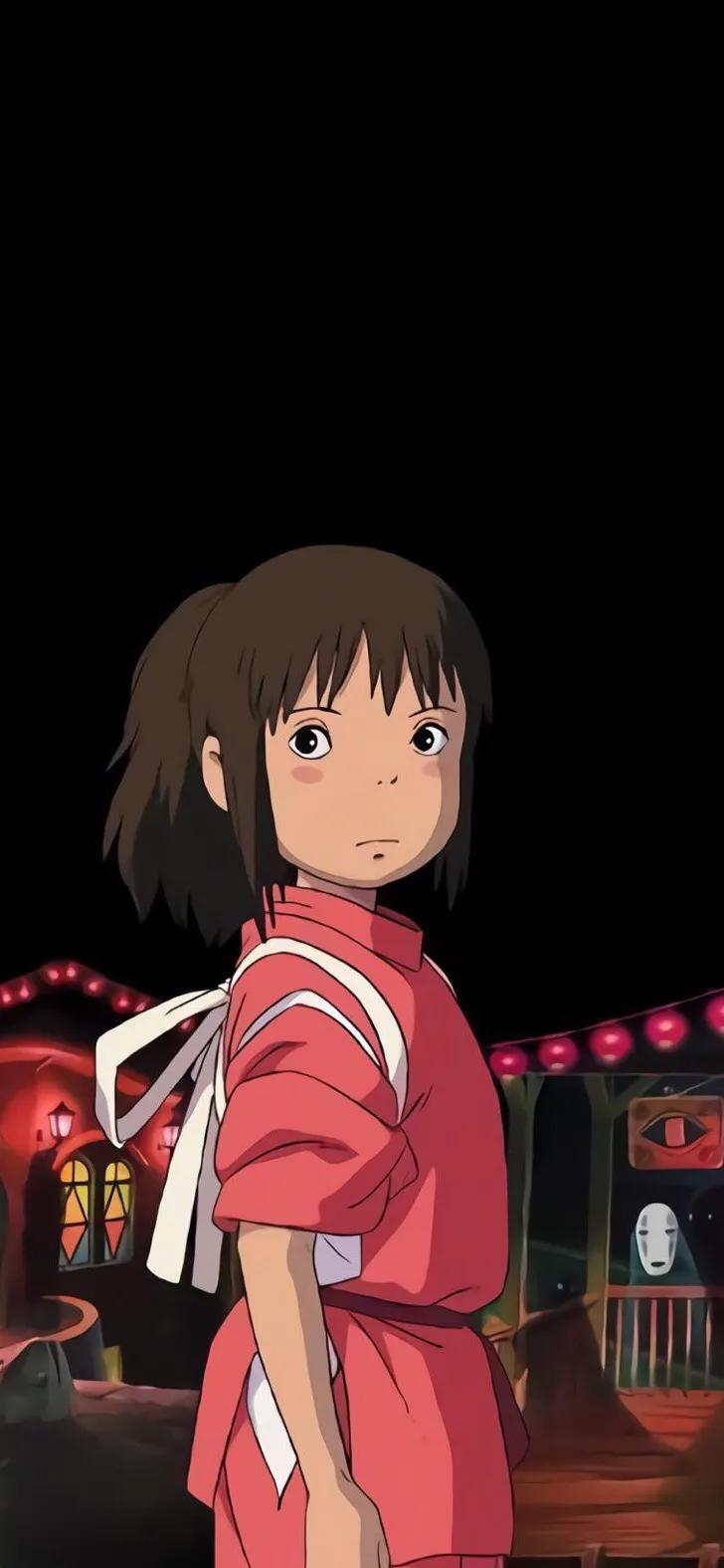 千与千寻壁纸超清全面屏,千与千寻双屏电脑桌面壁纸