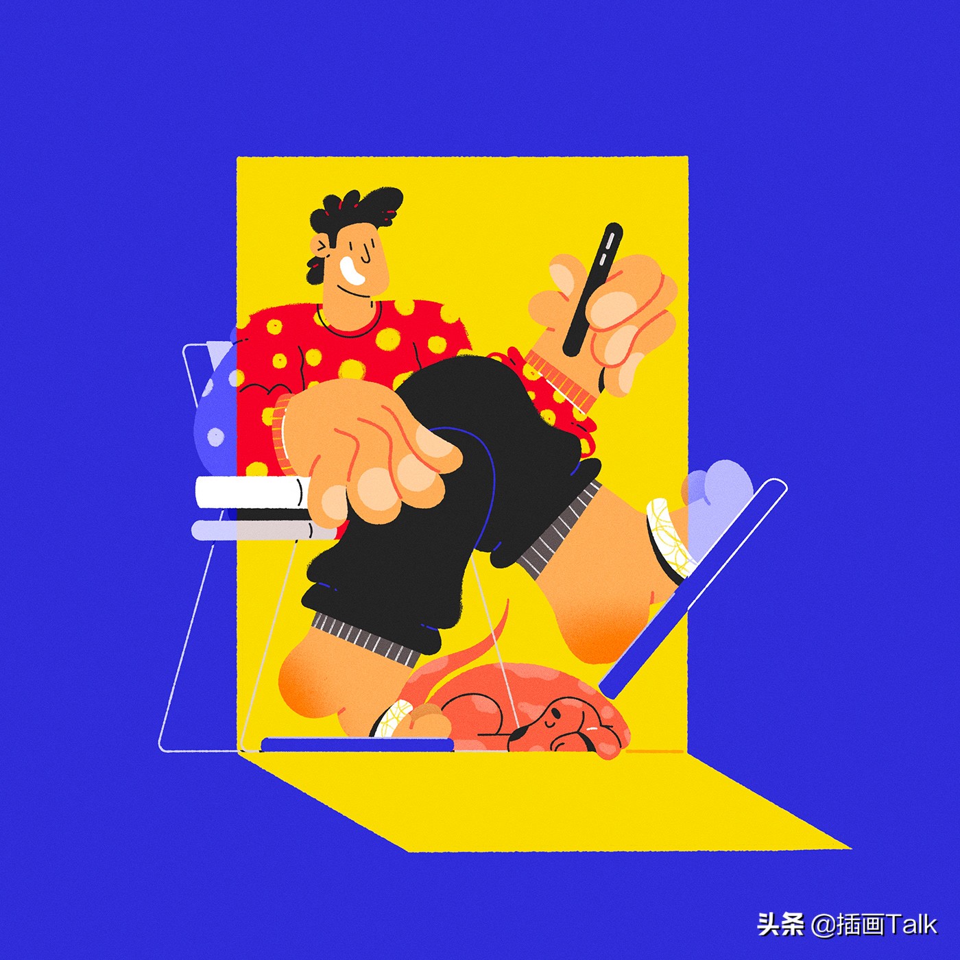 巴西插画师泰拳,巴西插画师jaza动物插画系列