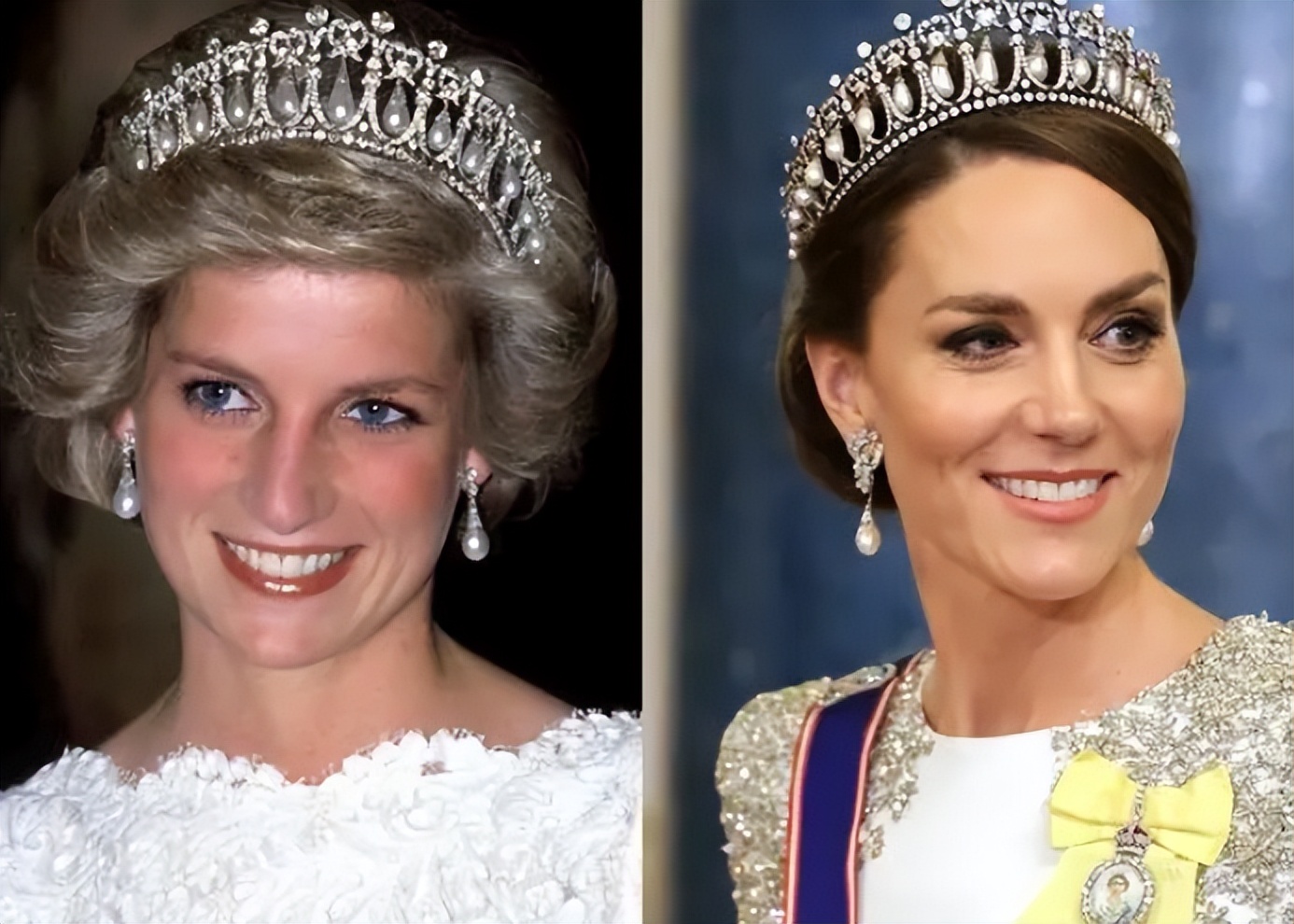 查尔斯登基卡米拉封后，凯特戴上珍珠泪出镜，以此致敬英伦玫瑰