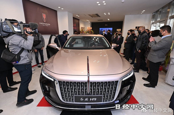 红旗日本,红旗在日本销售部情况