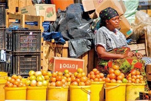 非洲斯威士兰首都街景,非洲国家斯威士兰
