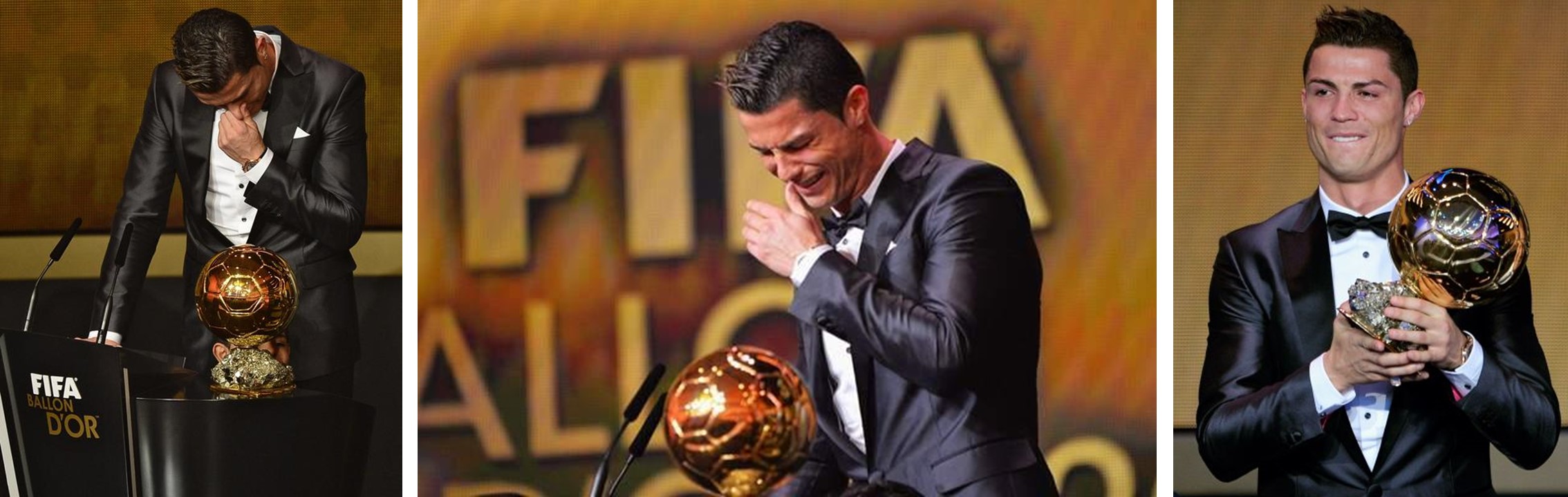 里贝里2013年欧洲冠军,2013年金球奖c罗哭了