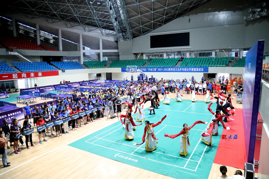 陕西省青少年乒乓球公开赛,陕西队打全国锦标赛乒乓球