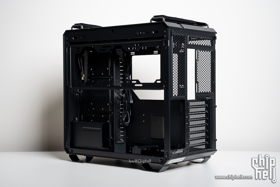 华硕tufgaminggt502弹药库白色,华硕gt502机箱黑橙搭配