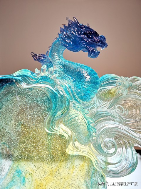 琉璃摆件琉璃工艺品,水晶琉璃工艺品欣赏