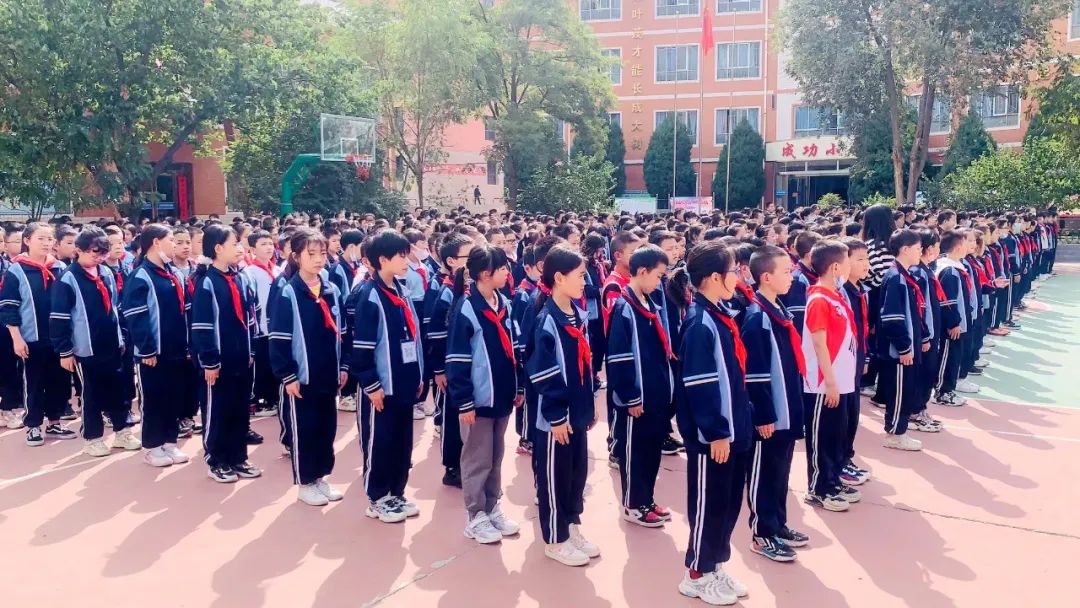 垃圾不落地校园更美丽倡议的内容,兰州市成功小学