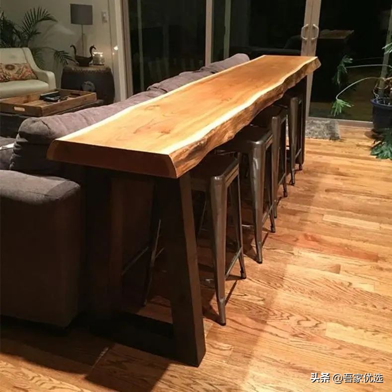 家居吧台小设计增加生活小情调,喜欢浪漫有情调小吧台必不可少