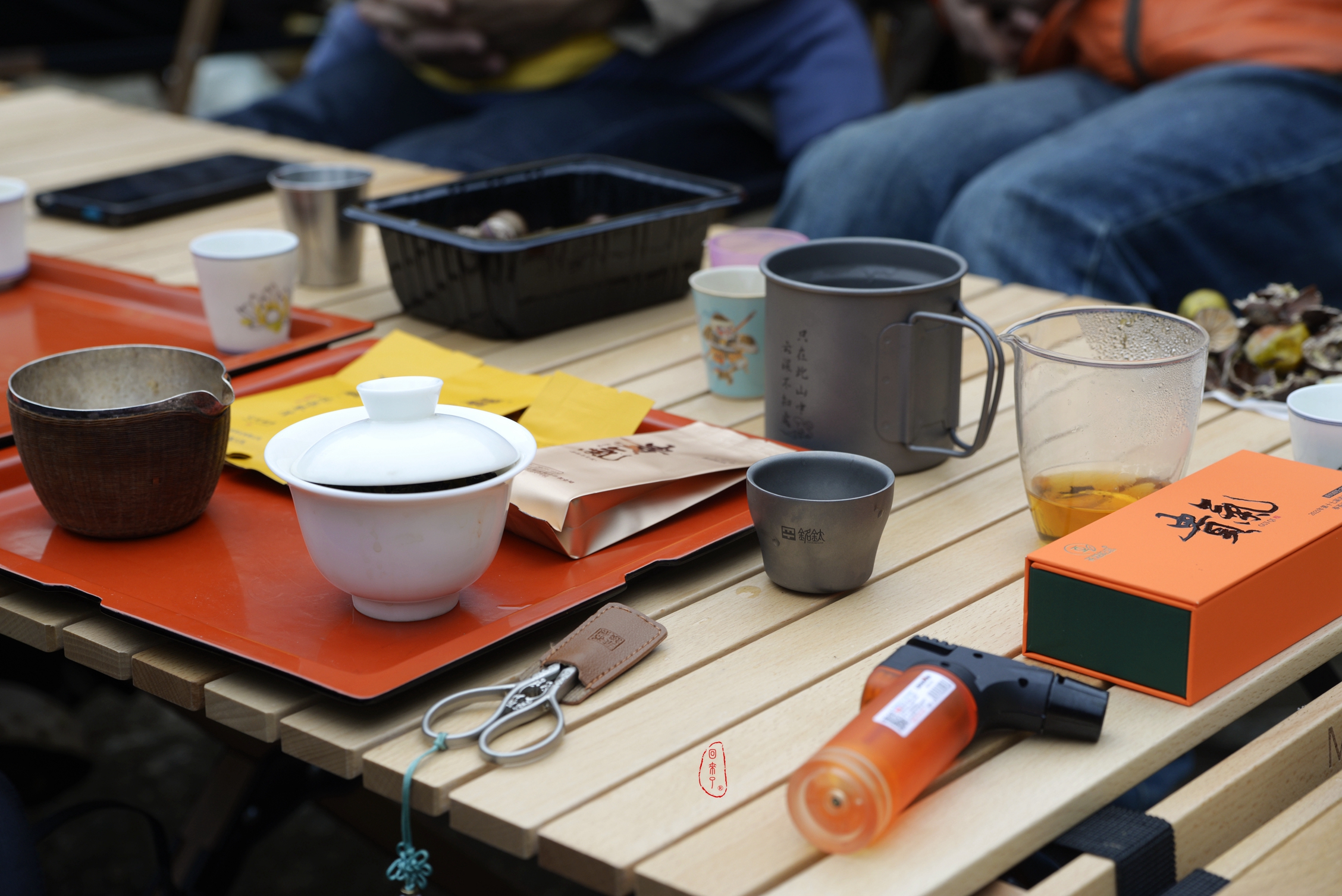 纯钛高端户外纯钛茶具,户外茶具推荐纯钛材料