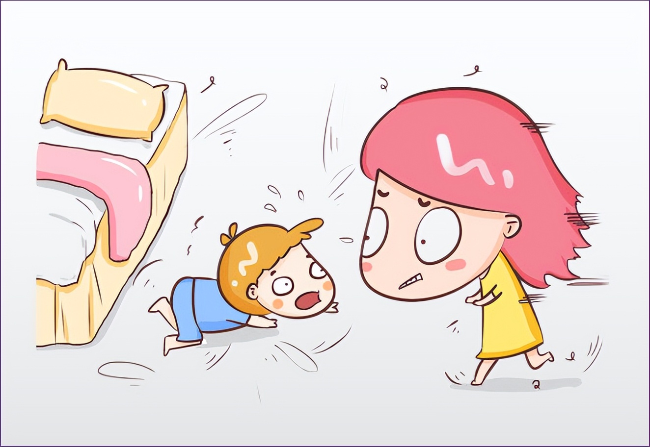 宝宝从床上摔地上怎么确定没事,夜里从床上掉地上是啥问题