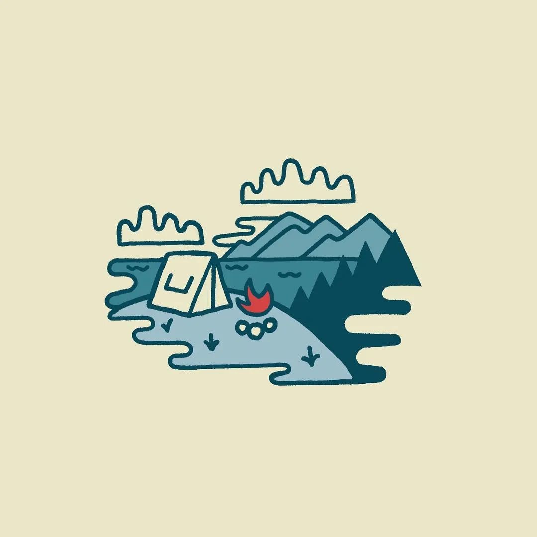 三分钟儿童春天风景简笔画马克笔,海边椰树风景简笔画图片大全