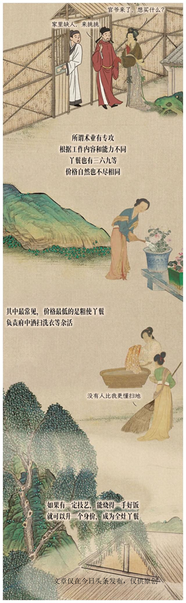 古代丫鬟处处犯家法,古代丫鬟有什么技能