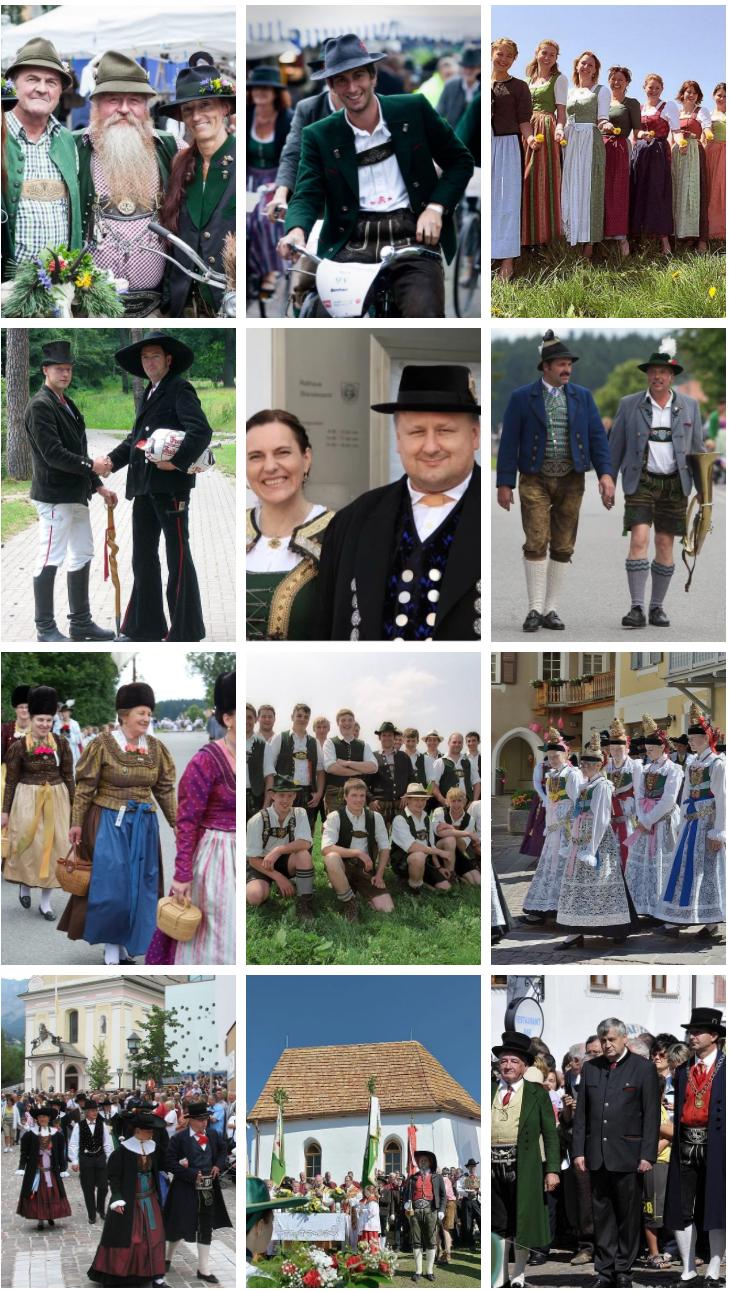 欧洲服装有哪些,欧洲各国传统服装