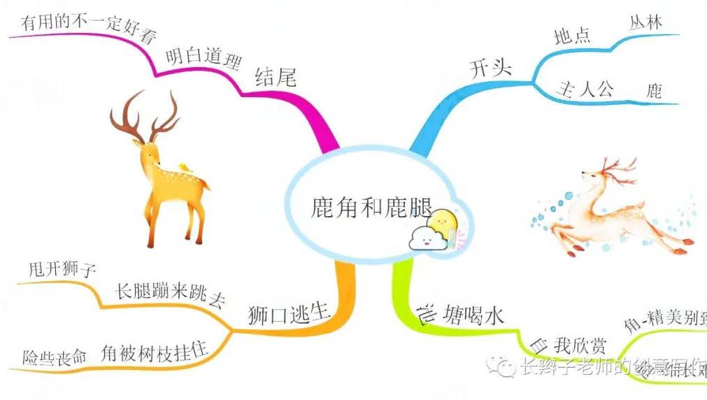 三年级下册语文13课花钟思维导图,语文三年级基础知识点思维导图
