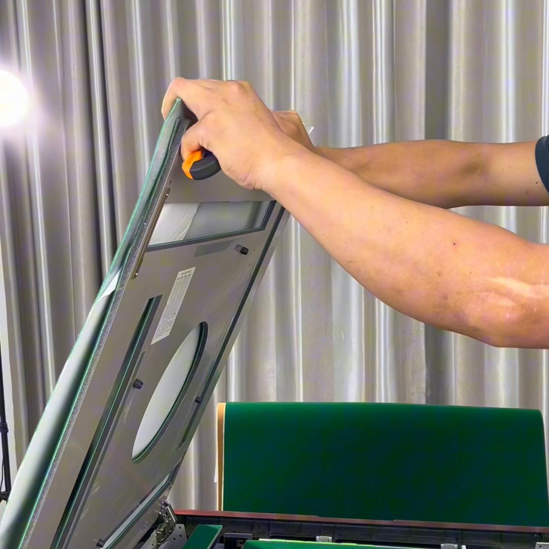 麻将机维修之更换桌布,麻将机只洗一半的牌怎么修理