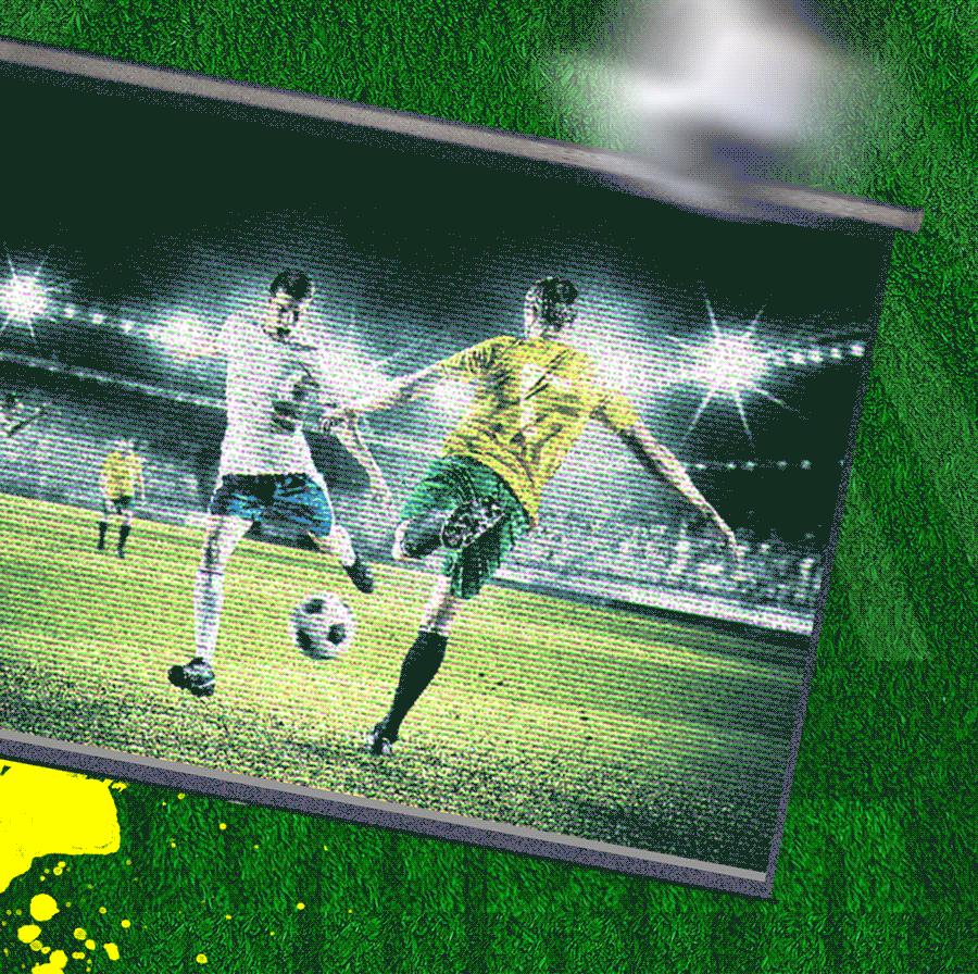 世界杯全国狂欢场面,大屏幕看世界杯球赛的好去处