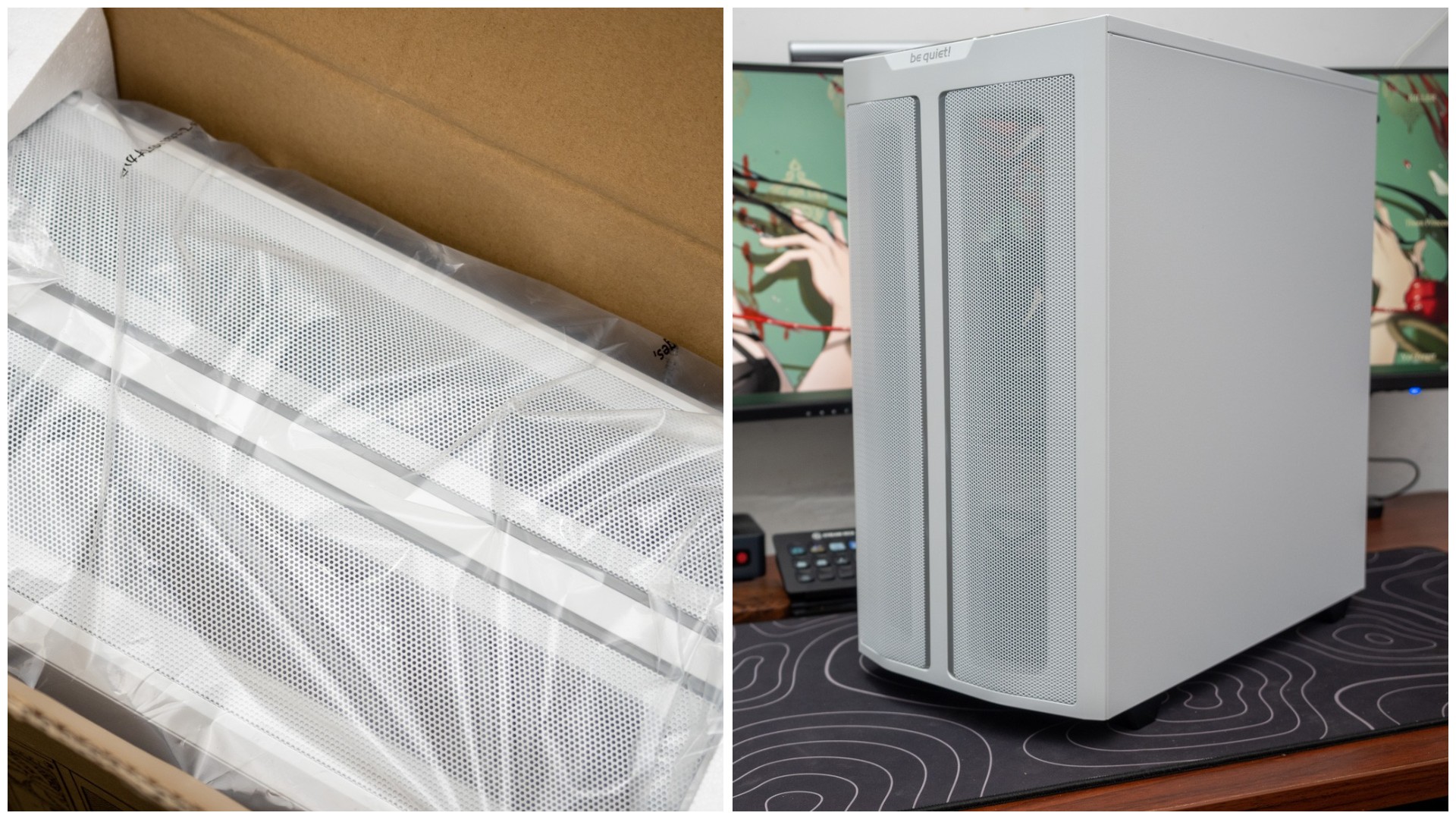 新机箱、新水冷、新风扇！来自bequiet！的白色主题