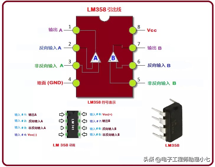 lm358放大倍数讲解,lm358放大电路详细讲解