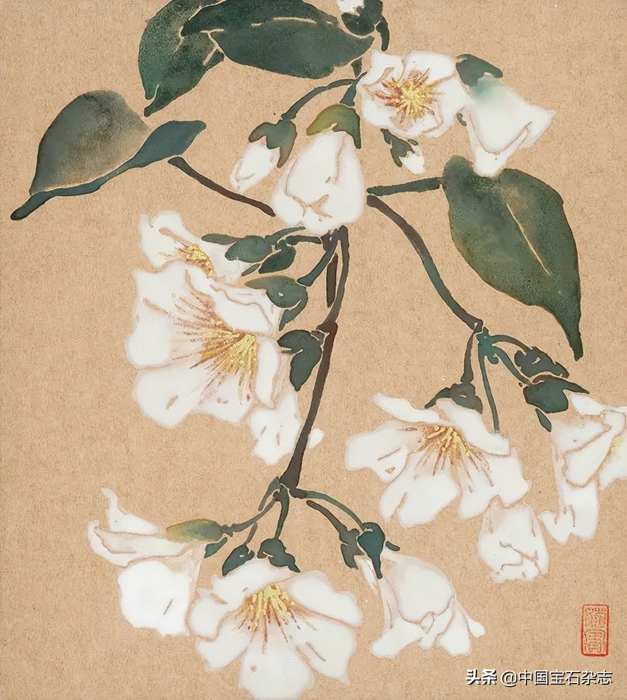 宝石微尘皆入笔湘女唐音写婵娟——观唐婵的工笔重彩绘画