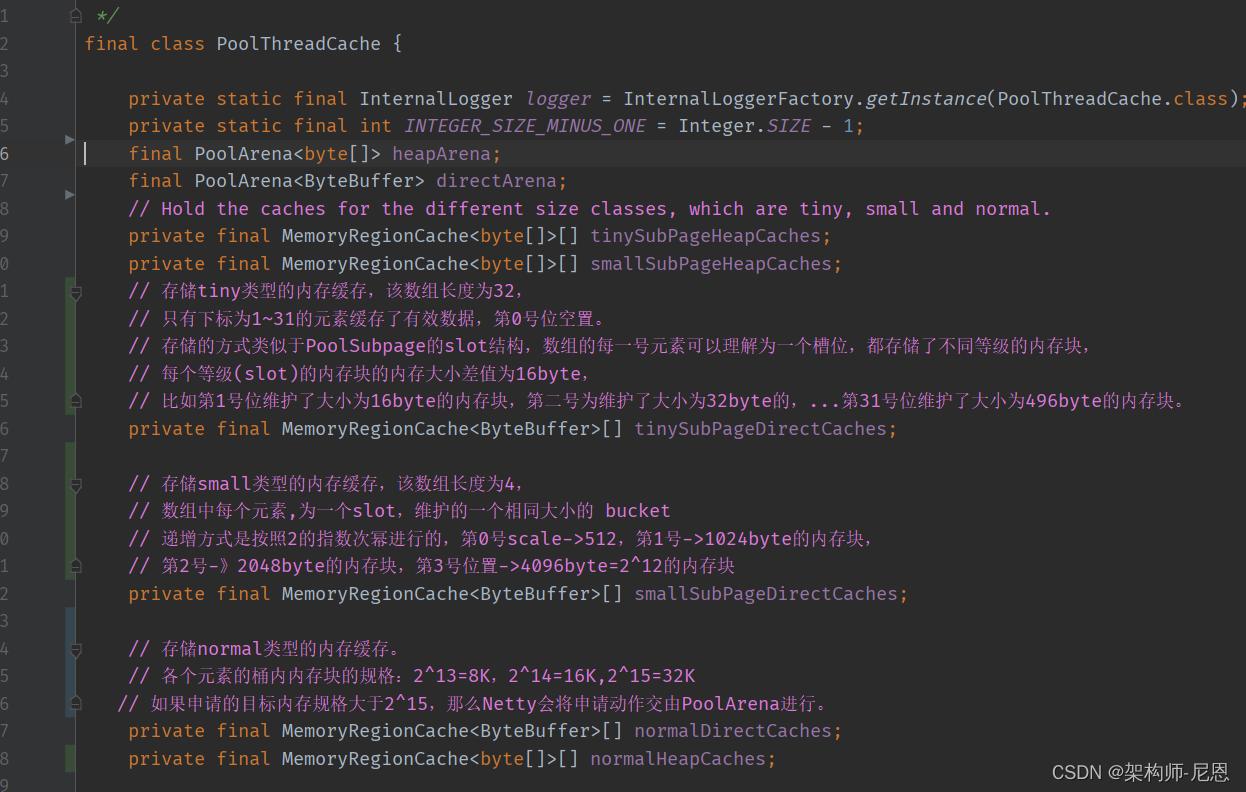 netty内存池设计原理,netty内存分配详解