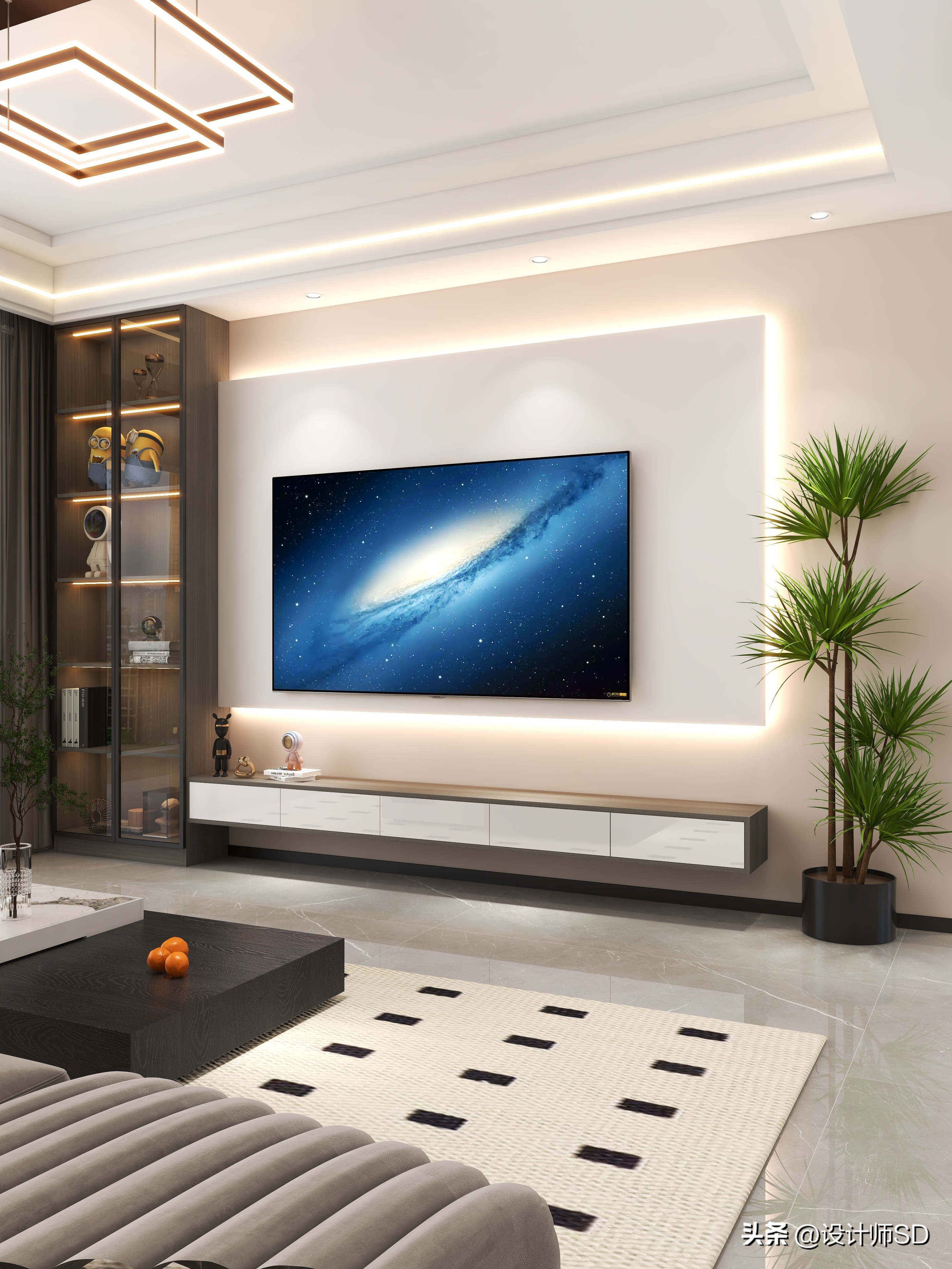 一进门客餐厅全屋一览无遗,一进屋就好看的餐厅