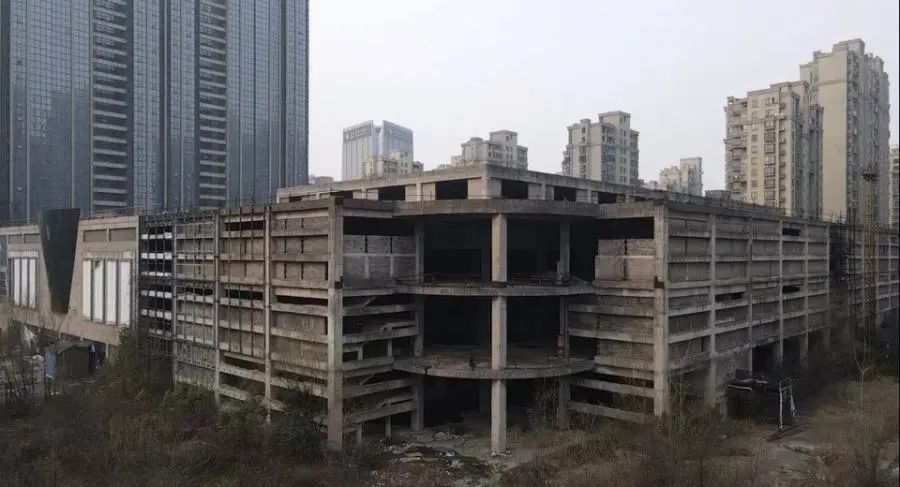 合肥政务区烂尾商场,商业中心烂尾事件