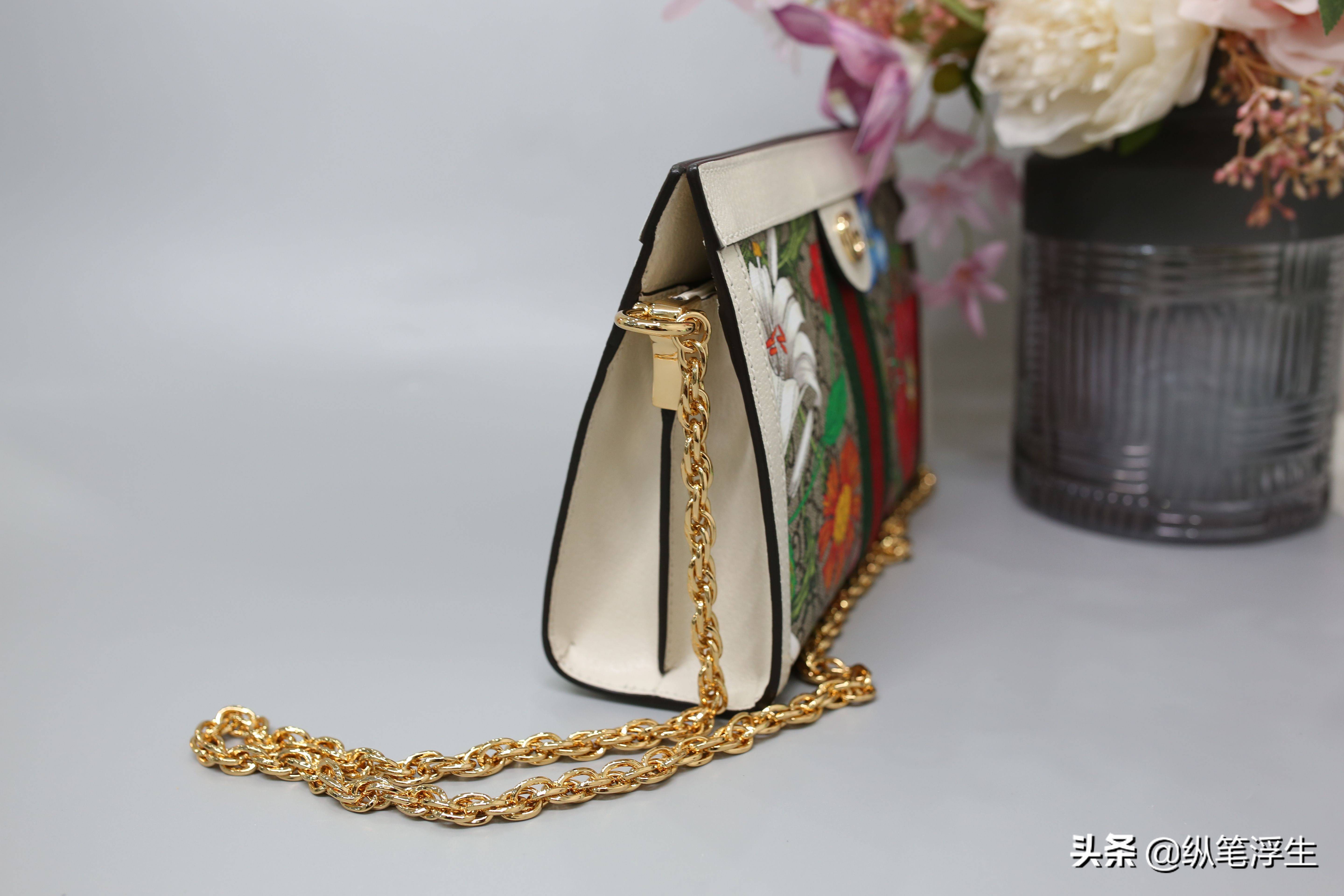 一万多的gucci经典,gucciophidia复古时尚链条包