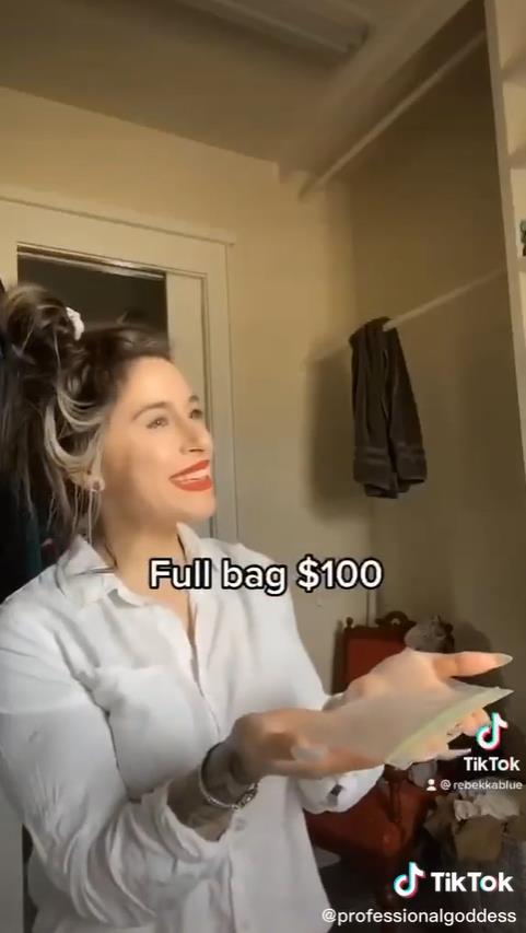 美国女子网售重口垃圾：灰尘脏水，指甲舌苔，真有人高价买？