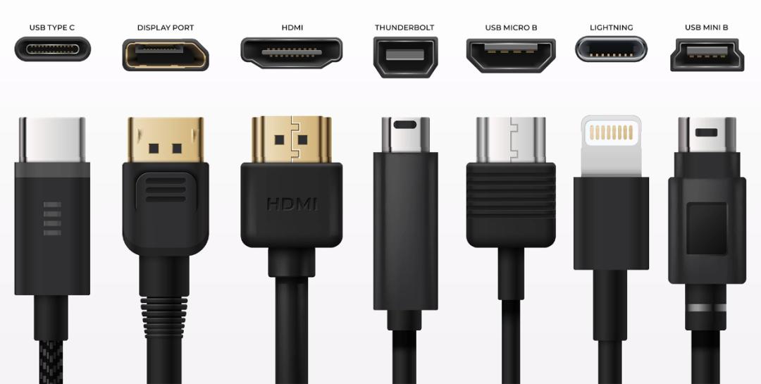 电脑常见的各种接口有哪些,电脑必备的接口有哪些