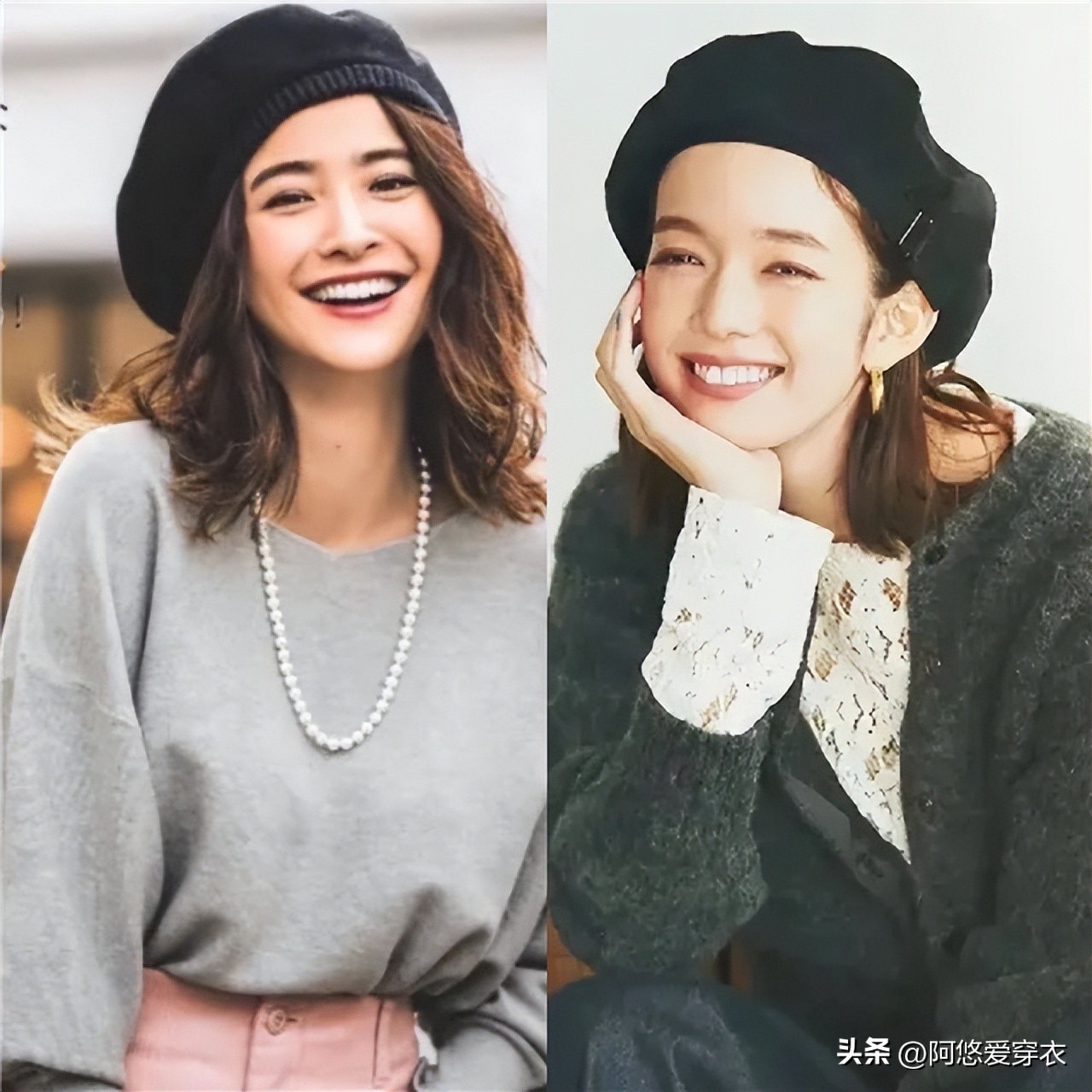 60-70岁戴什么帽子好看渔夫帽,年轻女性哪款帽子最适合