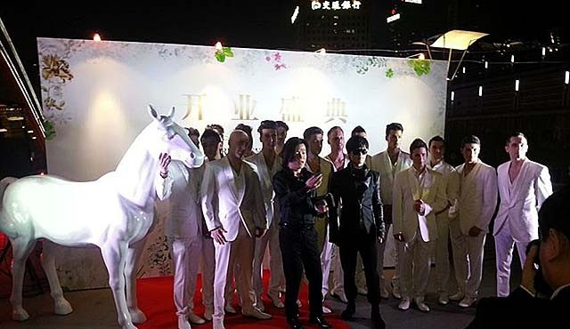 上海白马休闲会所被封,上海白马私人会所判决现场