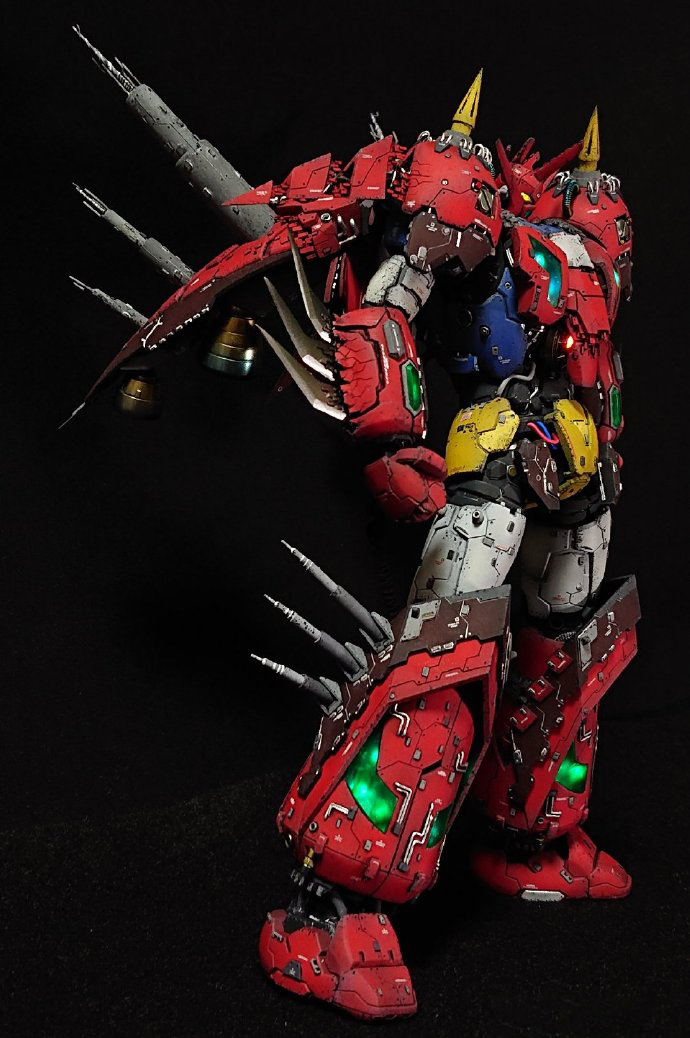 盖塔可动模型,真盖塔龙