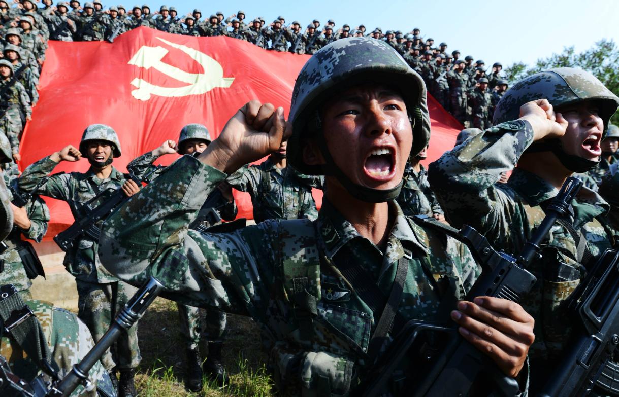 中国核军事演练,我军边境防御演习